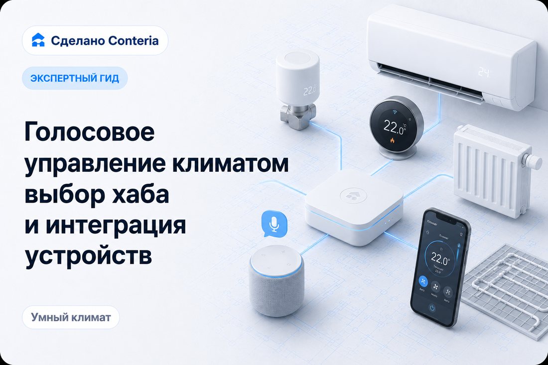 Голосовое управление климатом выбор хаба и интеграция устройств