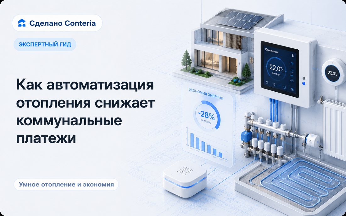 Как автоматизация отопления снижает коммунальные платежи