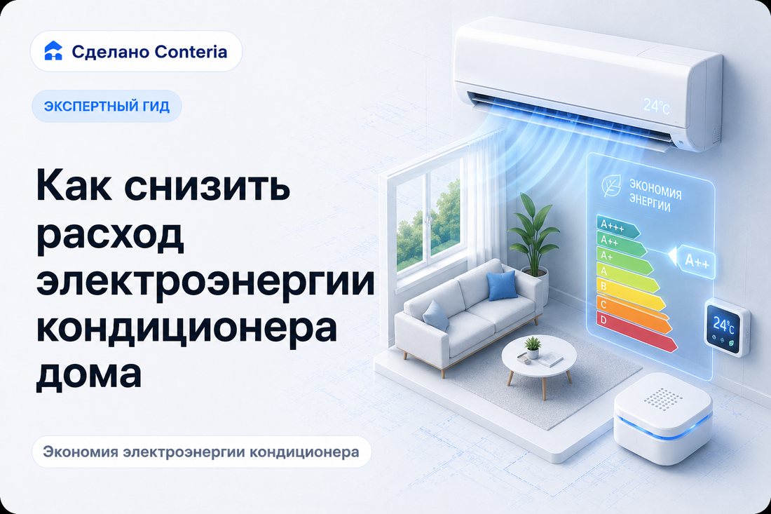 Как снизить расход электроэнергии кондиционера дома