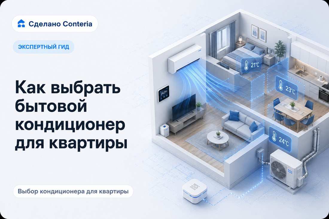 Как выбрать бытовой кондиционер для квартиры