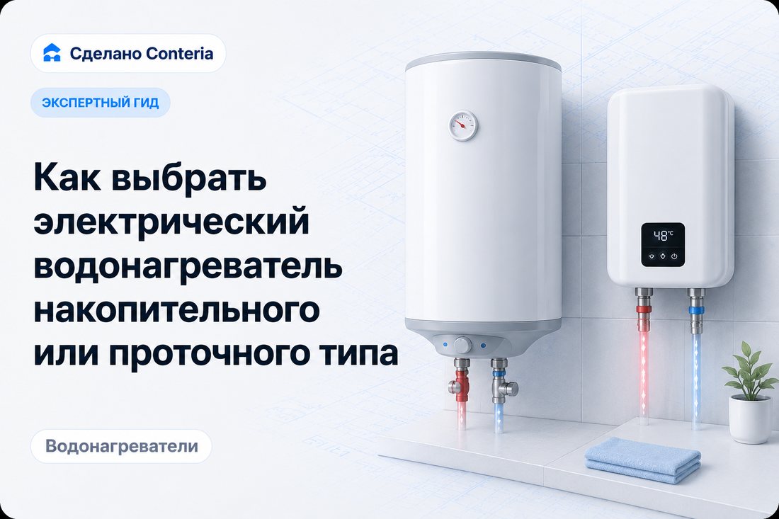 Как выбрать электрический водонагреватель накопительного или проточного типа