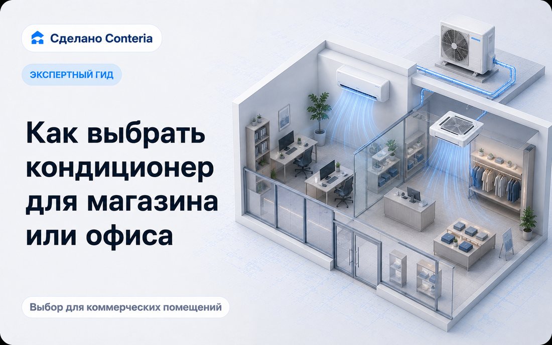 Как выбрать кондиционер для магазина или офиса