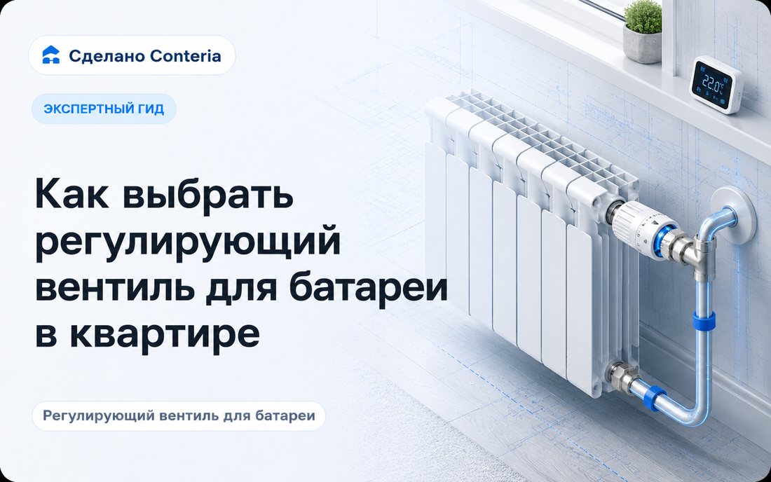 Как выбрать регулирующий вентиль для батареи в квартире