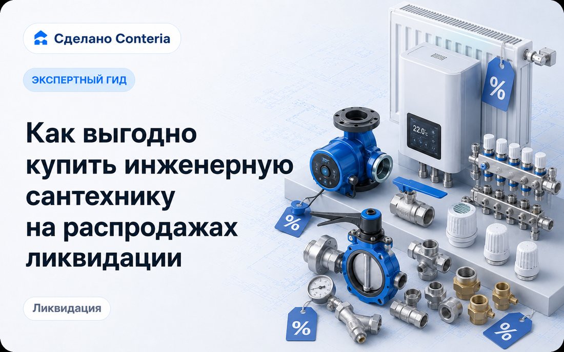 Как выгодно купить инженерную сантехнику на распродажах ликвидации