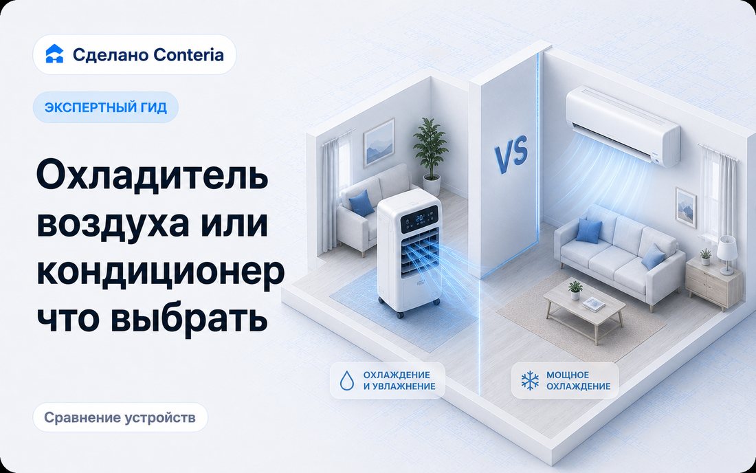 Охладитель воздуха или кондиционер что выбрать