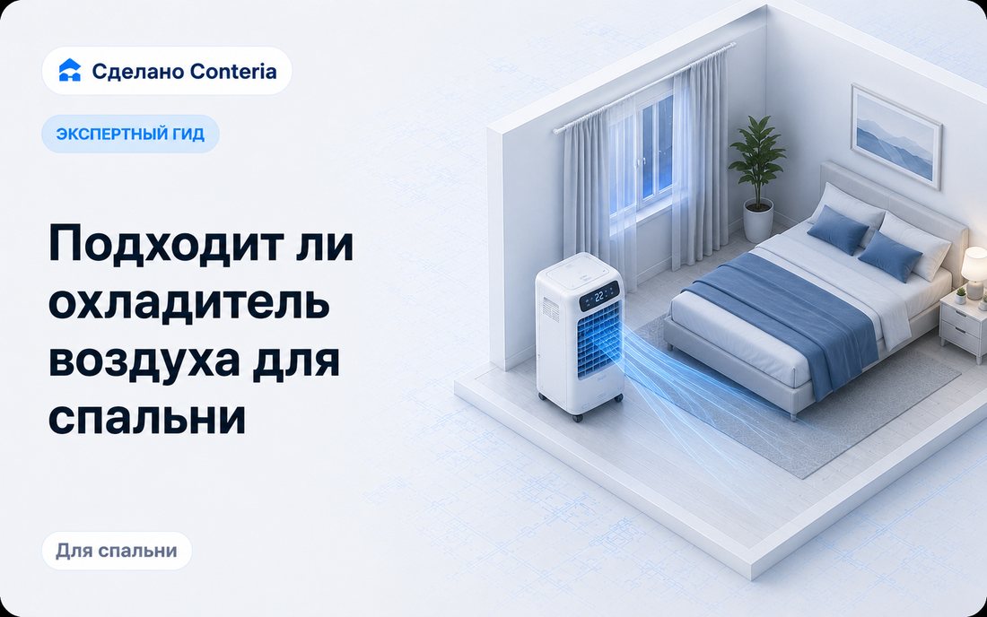 Подходит ли охладитель воздуха для спальни
