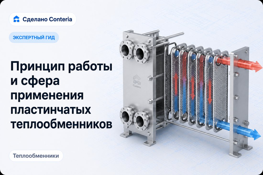 Принцип работы и сфера применения пластинчатых теплообменников