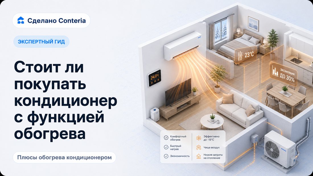 Стоит ли покупать кондиционер с функцией обогрева