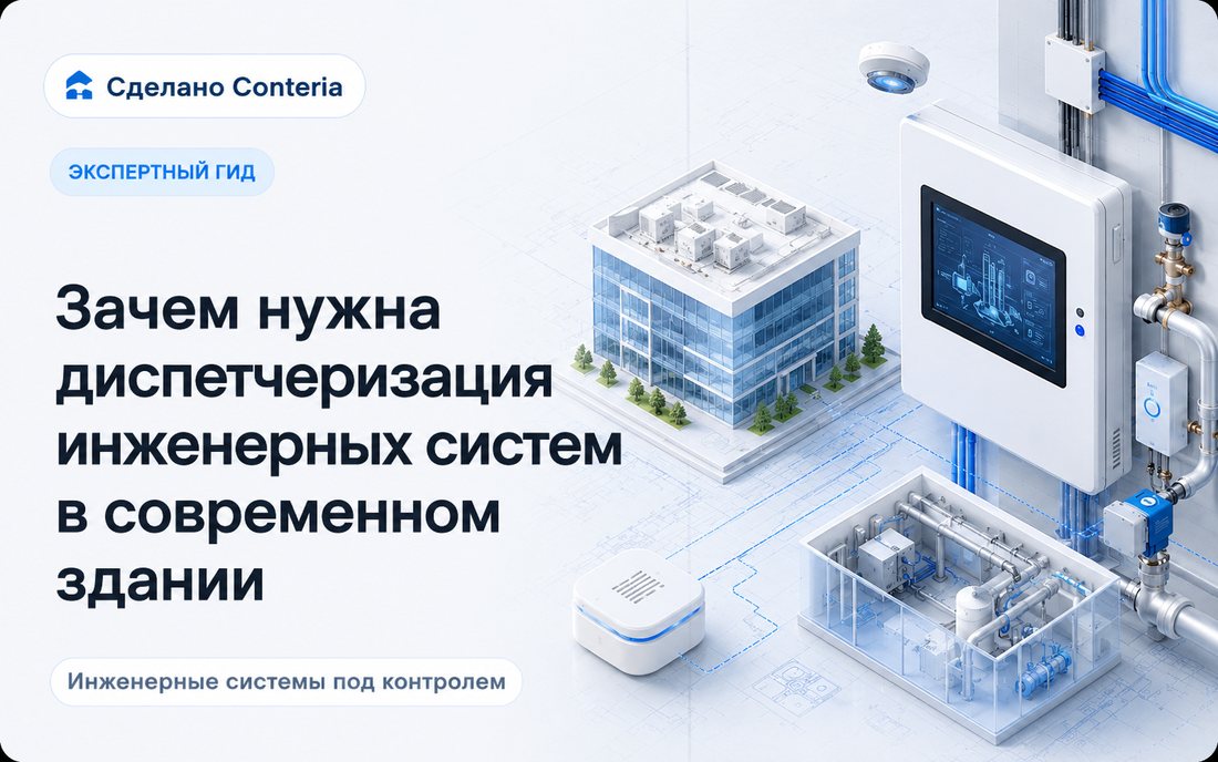Зачем нужна диспетчеризация инженерных систем в современном здании
